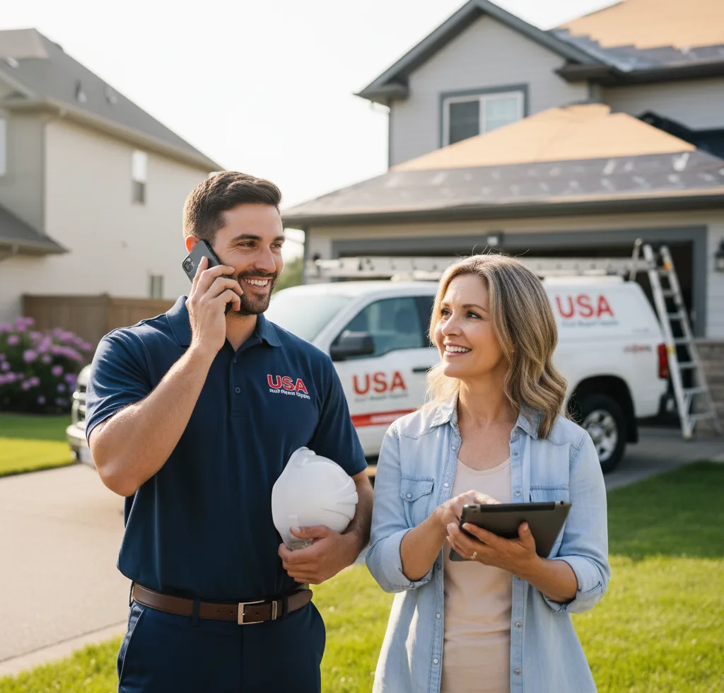 USA Roof Repair Experts customer support in Gotha